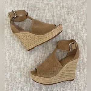 Marc Fisher LTD Allison Espadrille Platform Wedges